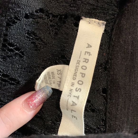 Aeropostale Cotton Button Down Tank - Picture 3 of 3